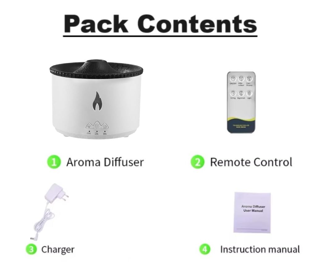 Volcano Flame Aroma Diffuser