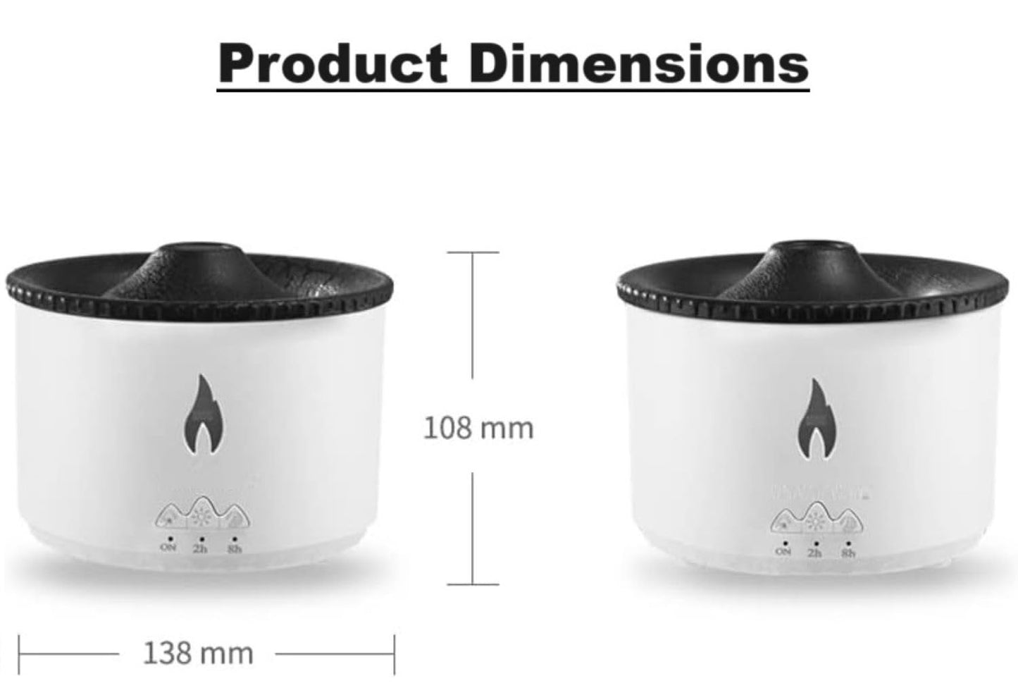 Volcano Flame Aroma Diffuser