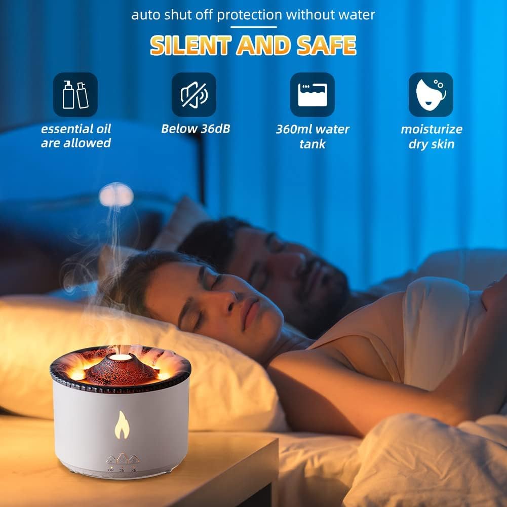 Volcano Flame Aroma Diffuser