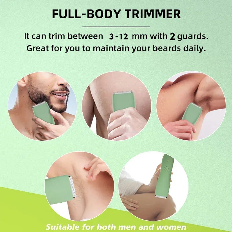 Man Edge Trimmer: The Ultimate Men's Waterproof Body Groomer