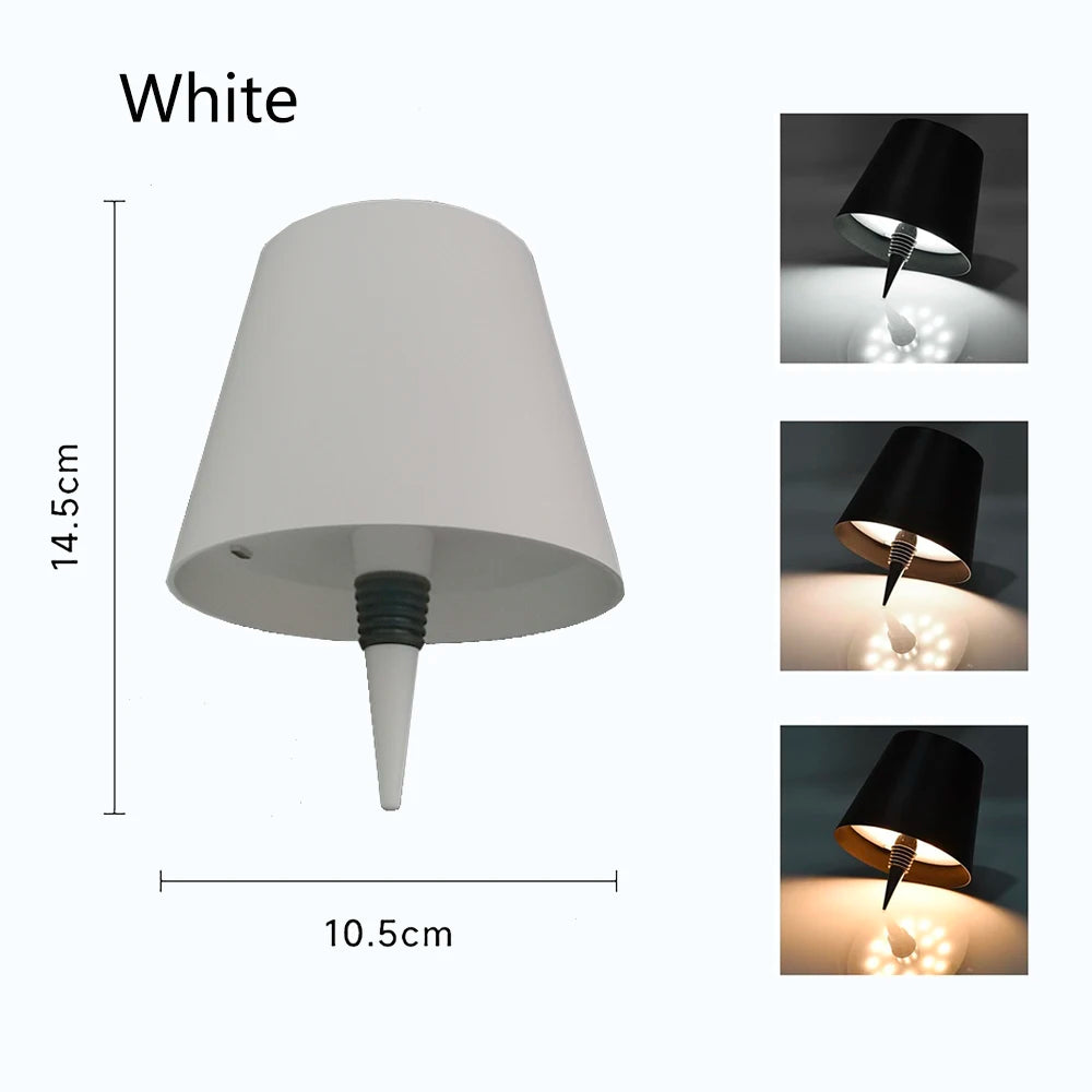 Aura Bottle Touch Lamp