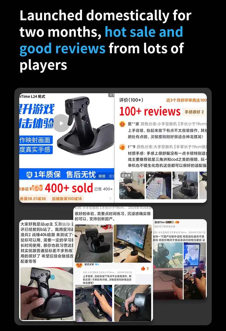Trigger Shot Pro - The Gun Style Gaming Mouse