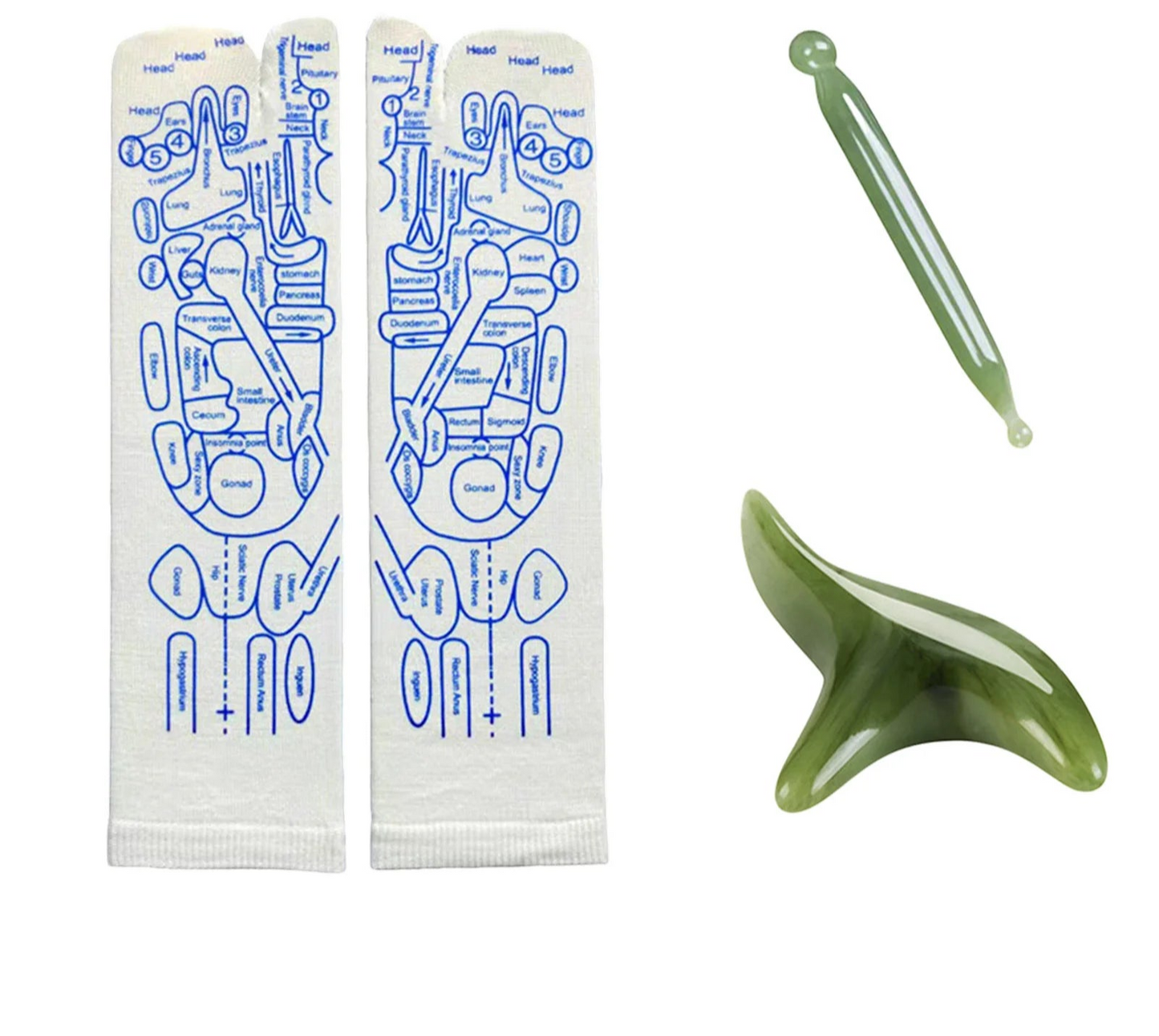 Foot Massage Socks Reflexology Foot Point Tool