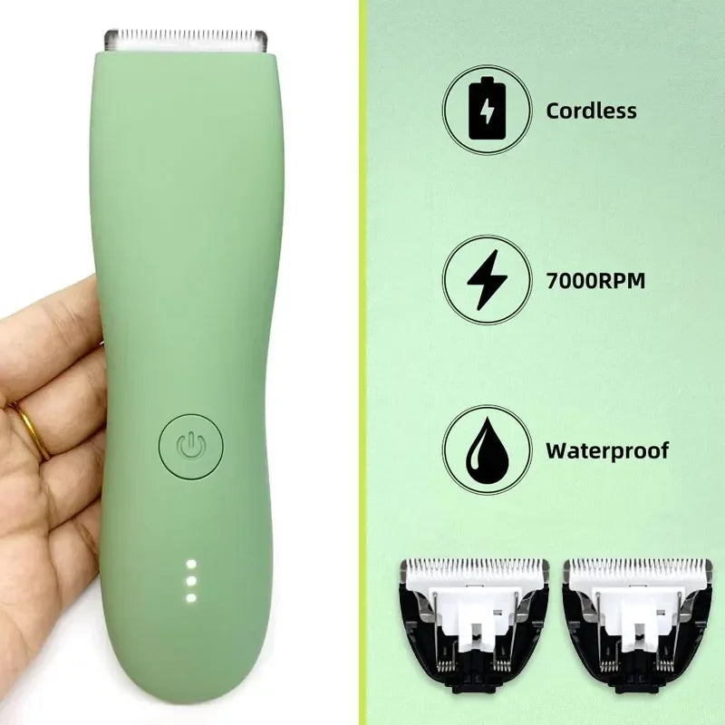 Man Edge Trimmer: The Ultimate Men's Waterproof Body Groomer