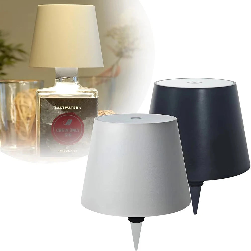 Aura Bottle Touch Lamp