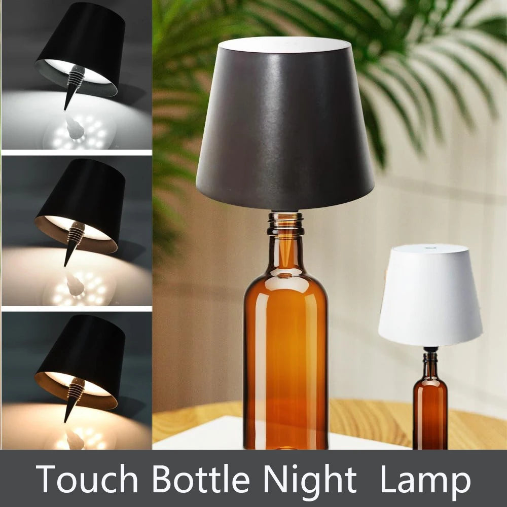 Aura Bottle Touch Lamp