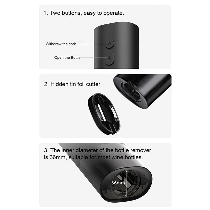 Pop Smart Electric Wine Opener